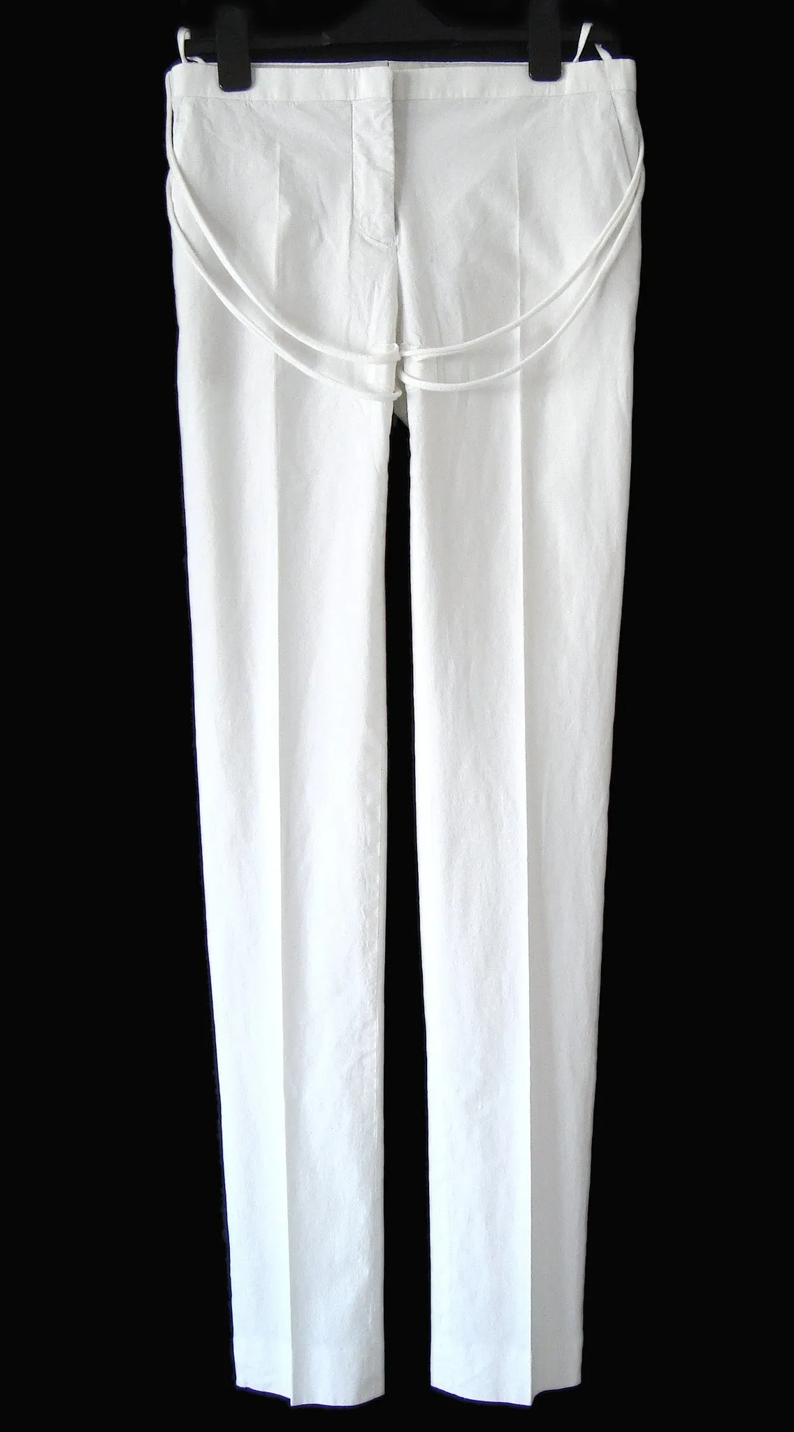 2004 Skinny Tailored Trousers with Jersey Details