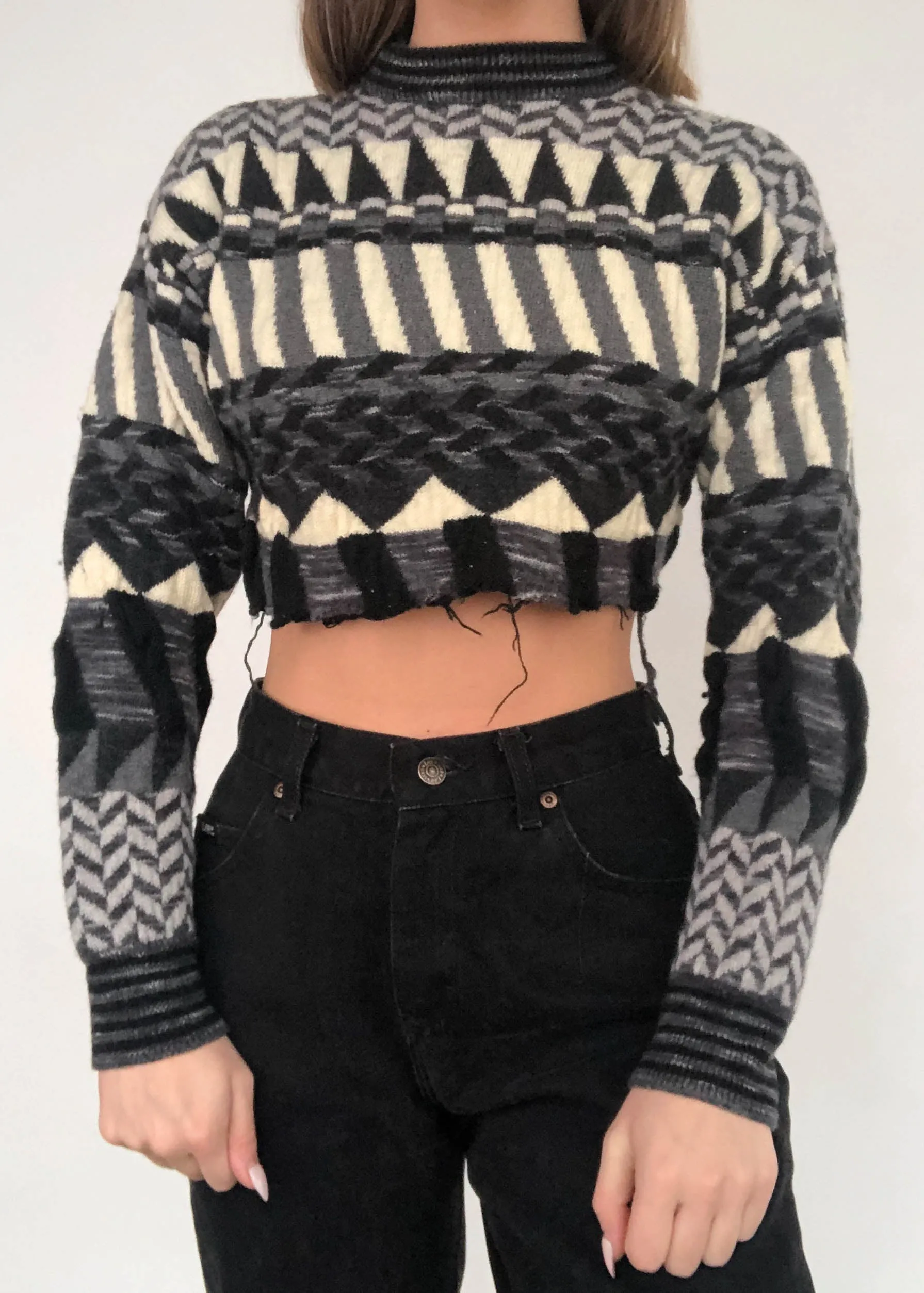 Ace Knit Mock Neck