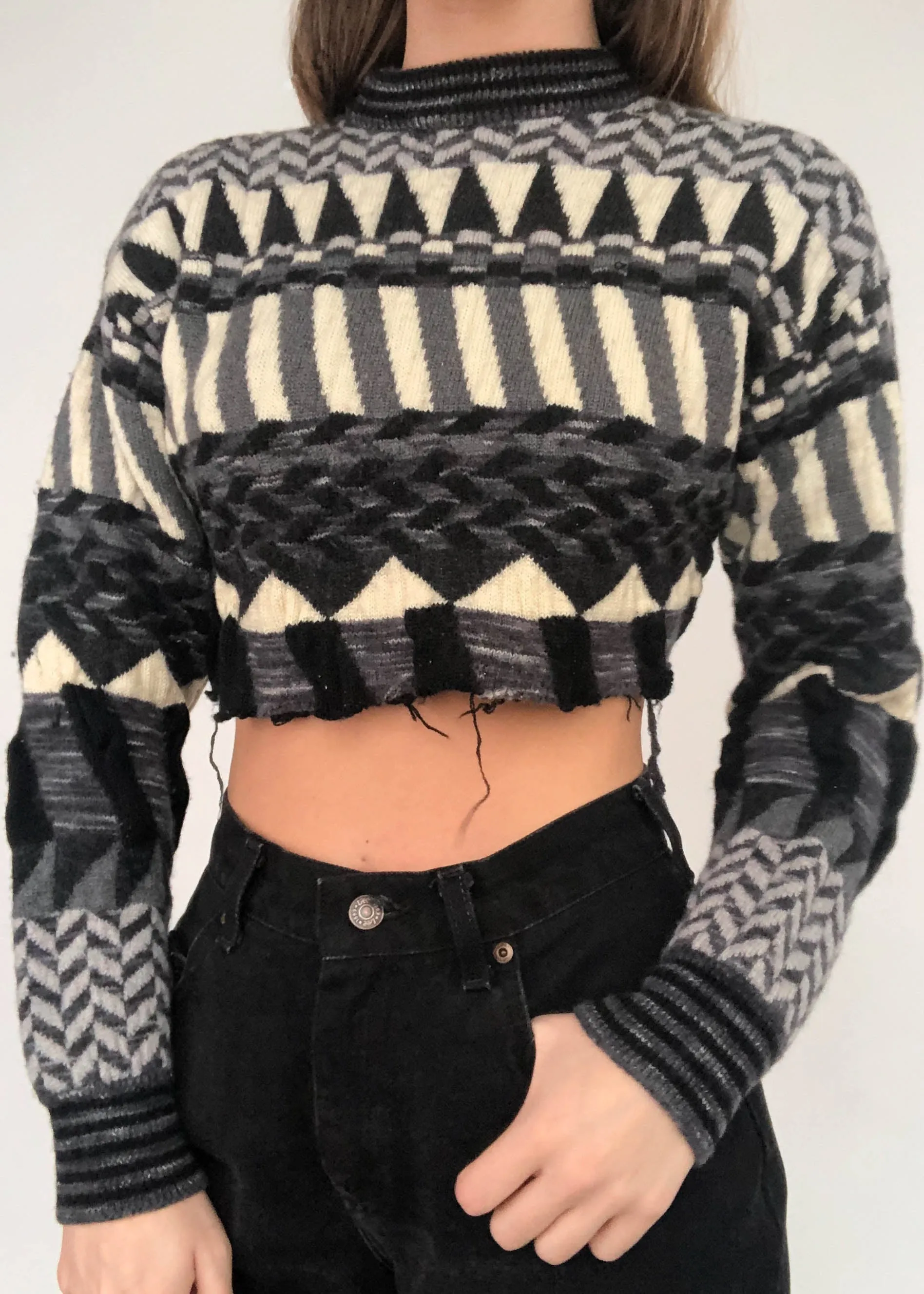 Ace Knit Mock Neck