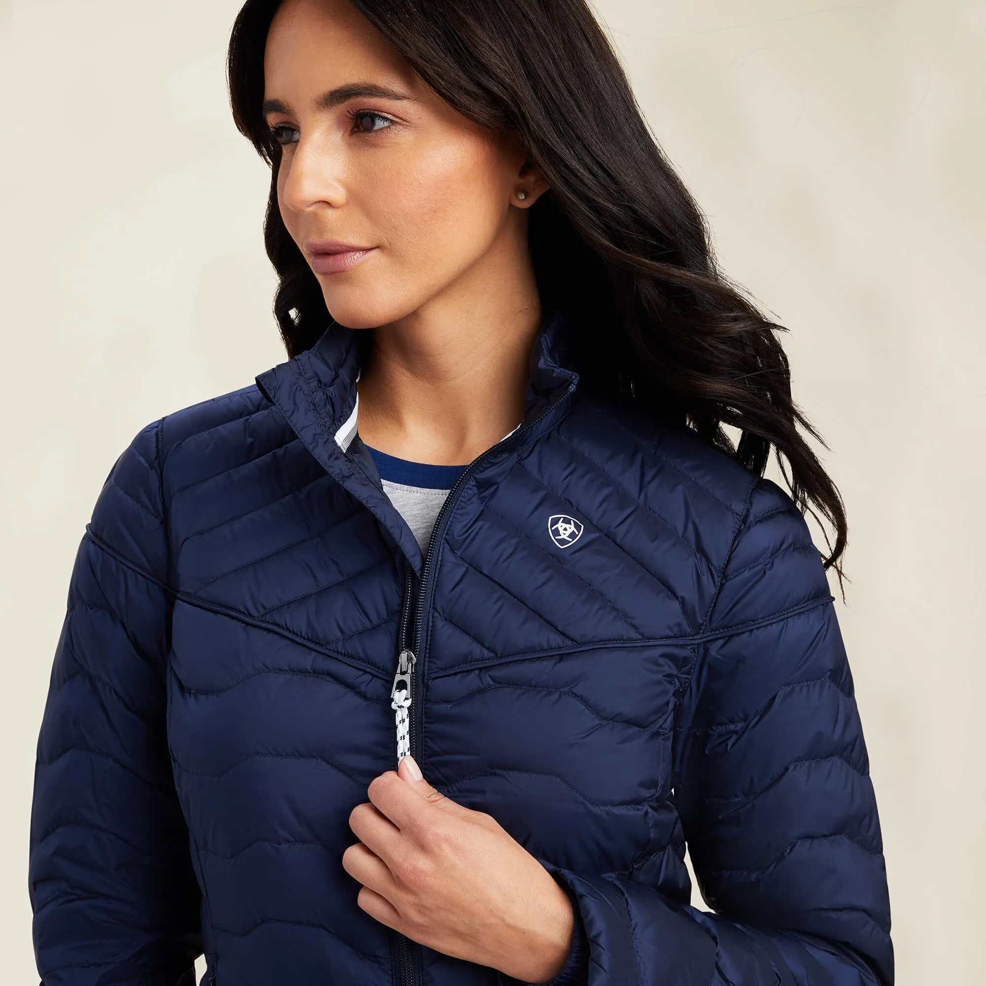 ARIAT Ideal Down Insulated Jacket - Womens - Navy Eclipse