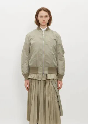 Arm Pocket Twill Jacket - Light Khaki