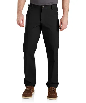 Carhartt Men’s Rugged Flex Relaxed Fit Duck Dungaree - Black