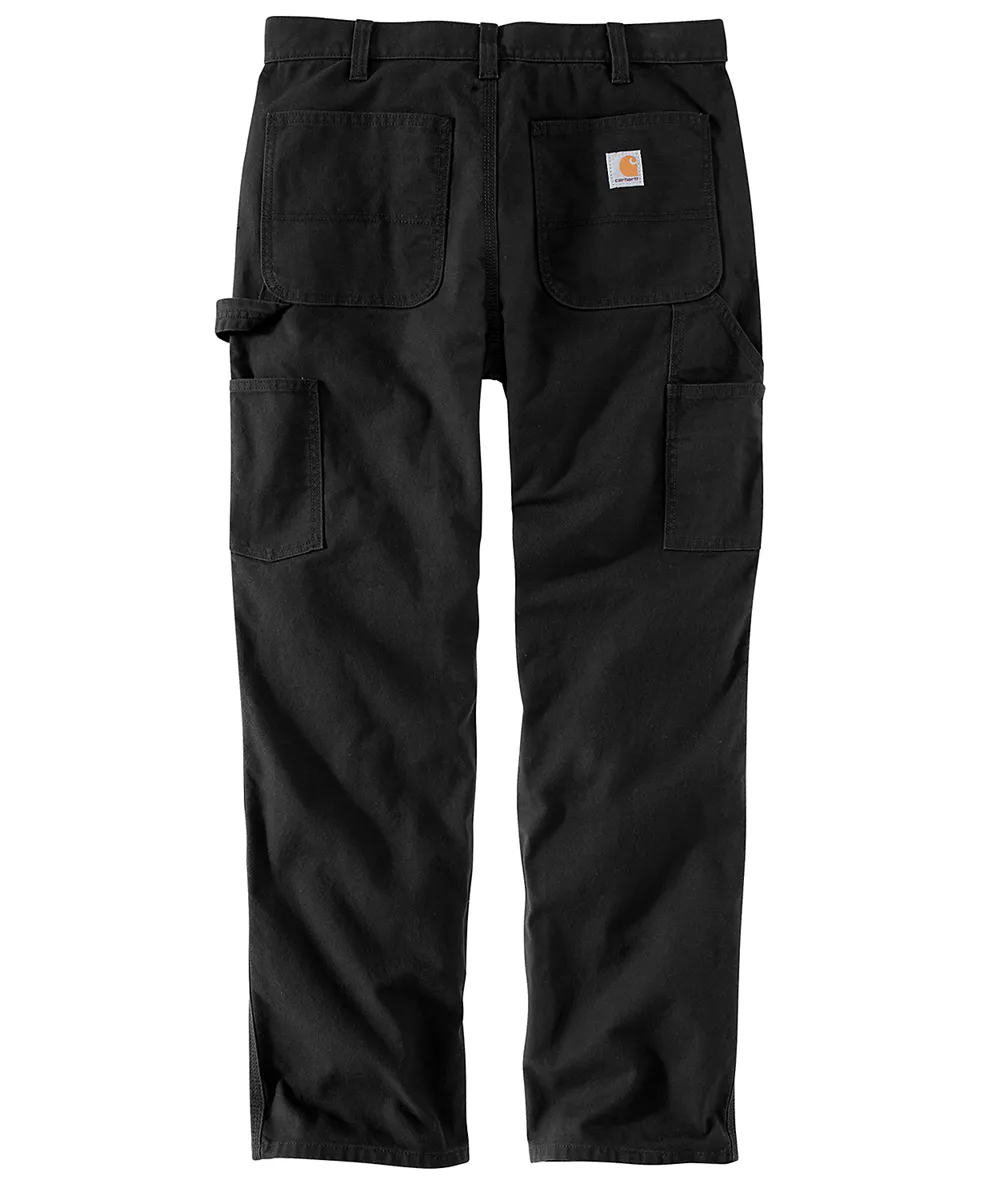 Carhartt Men’s Rugged Flex Relaxed Fit Duck Dungaree - Black