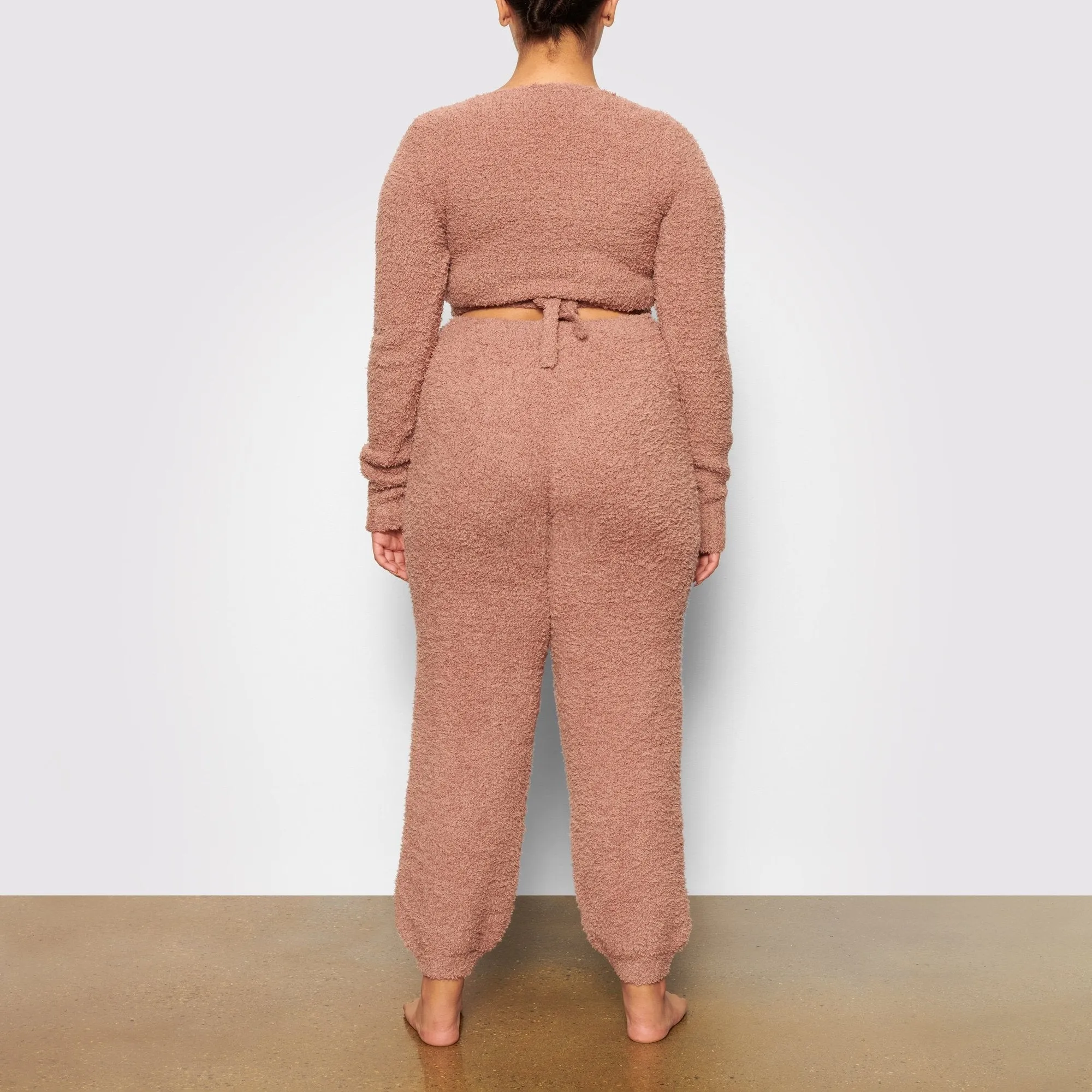 COZY KNIT JOGGER | ROSE CLAY