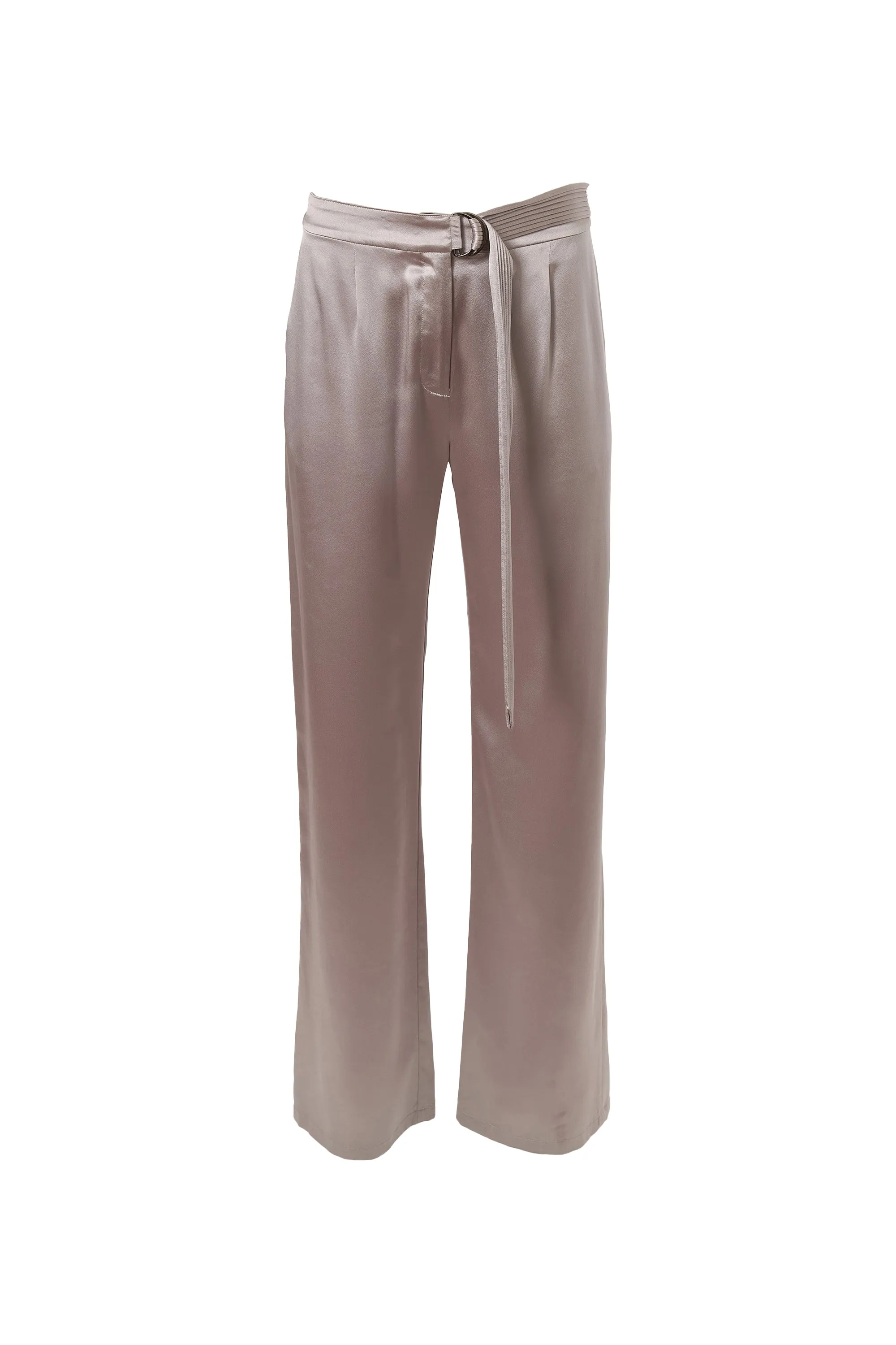 D-Ring Straight Leg Pants Snow Lilac