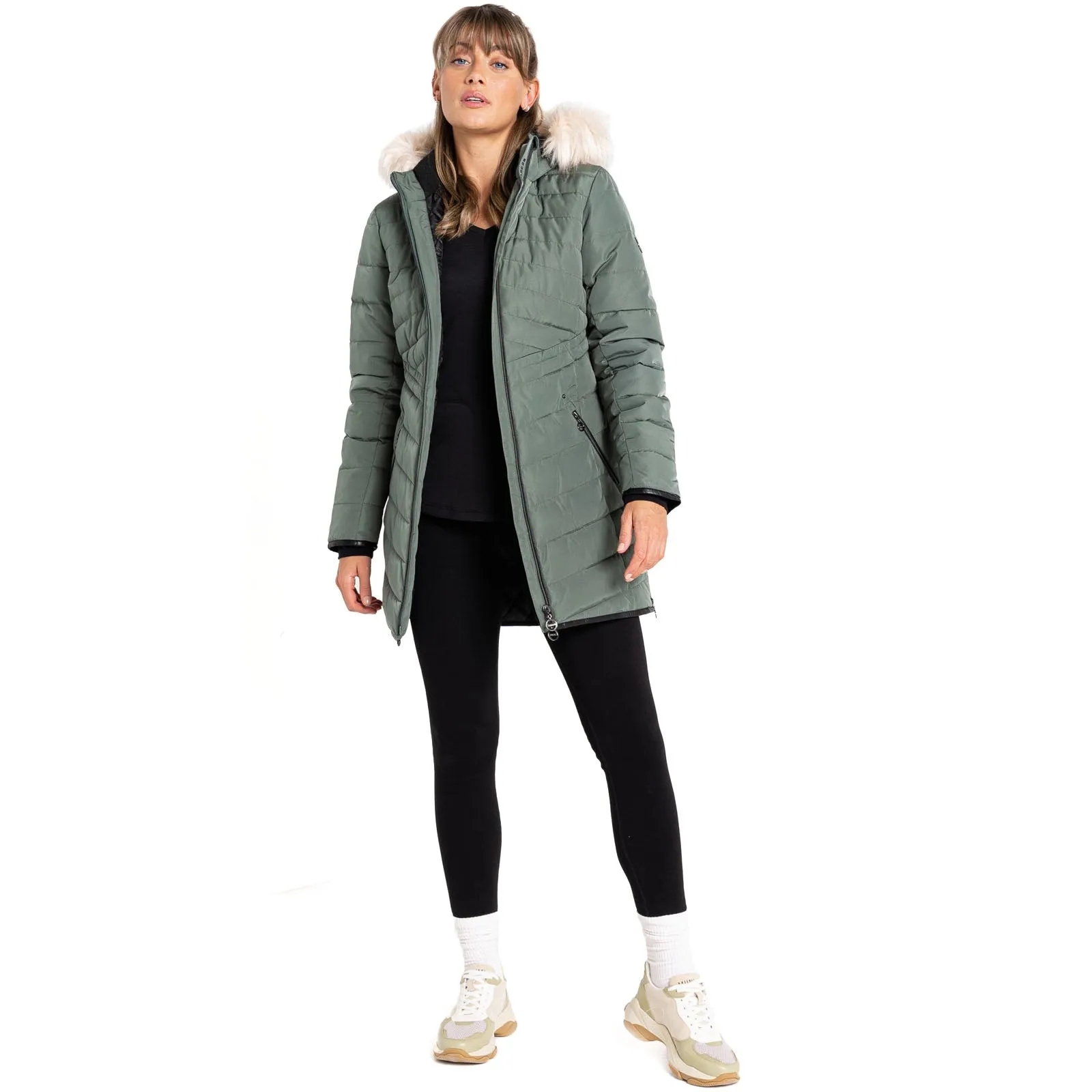 Dare 2b Womens Striking III Longline Padded Jacket