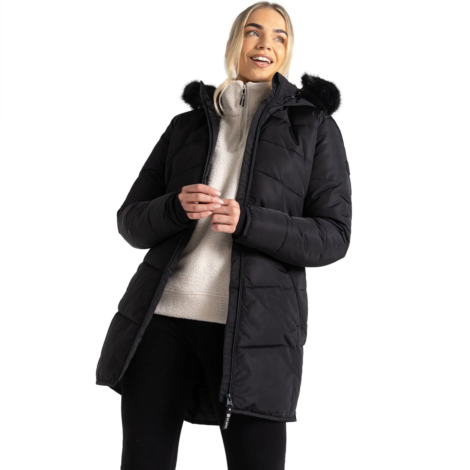 Dare 2b Womens Striking III Longline Padded Jacket