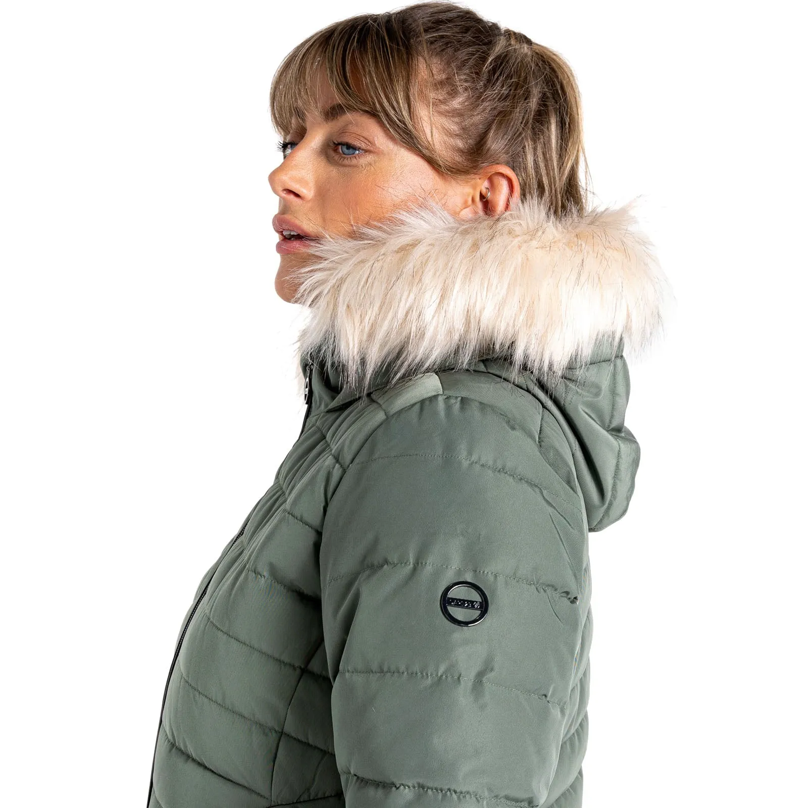 Dare 2b Womens Striking III Longline Padded Jacket