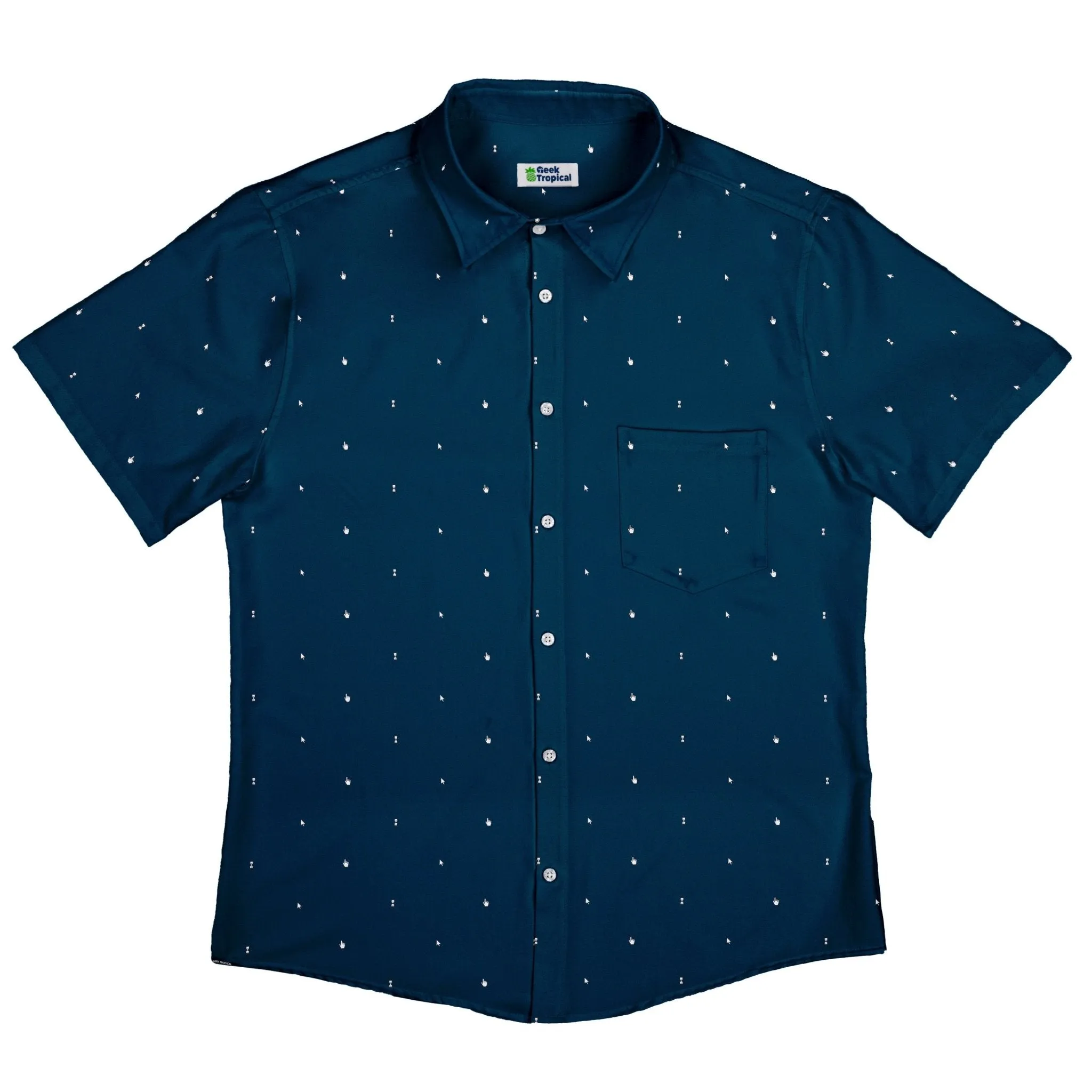 Dark Mouse Button Up Shirt