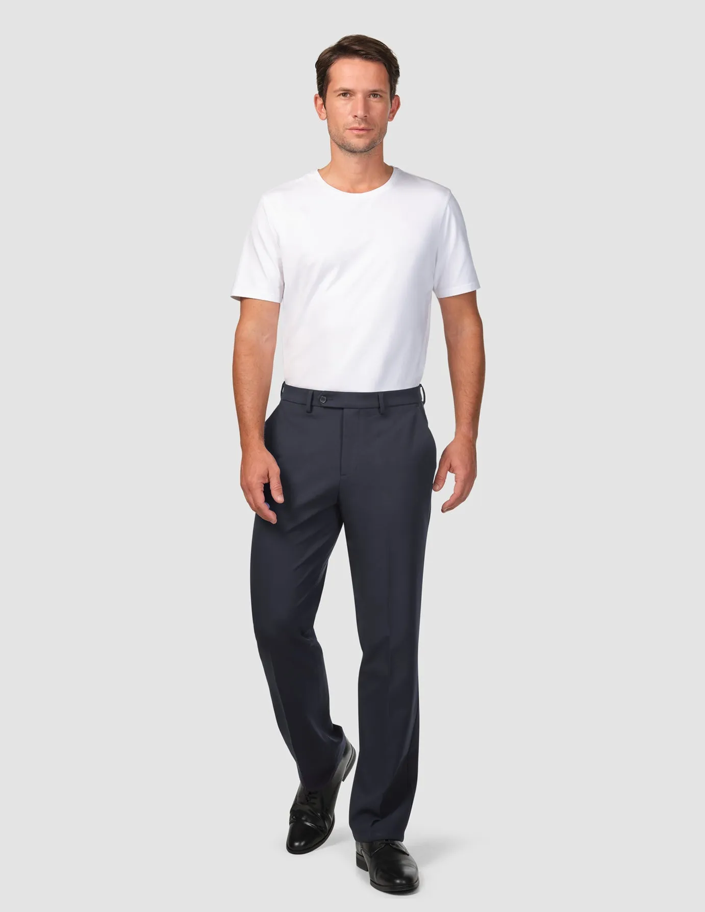 Essential Suit Pants Relaxed Fit Midnight Blue