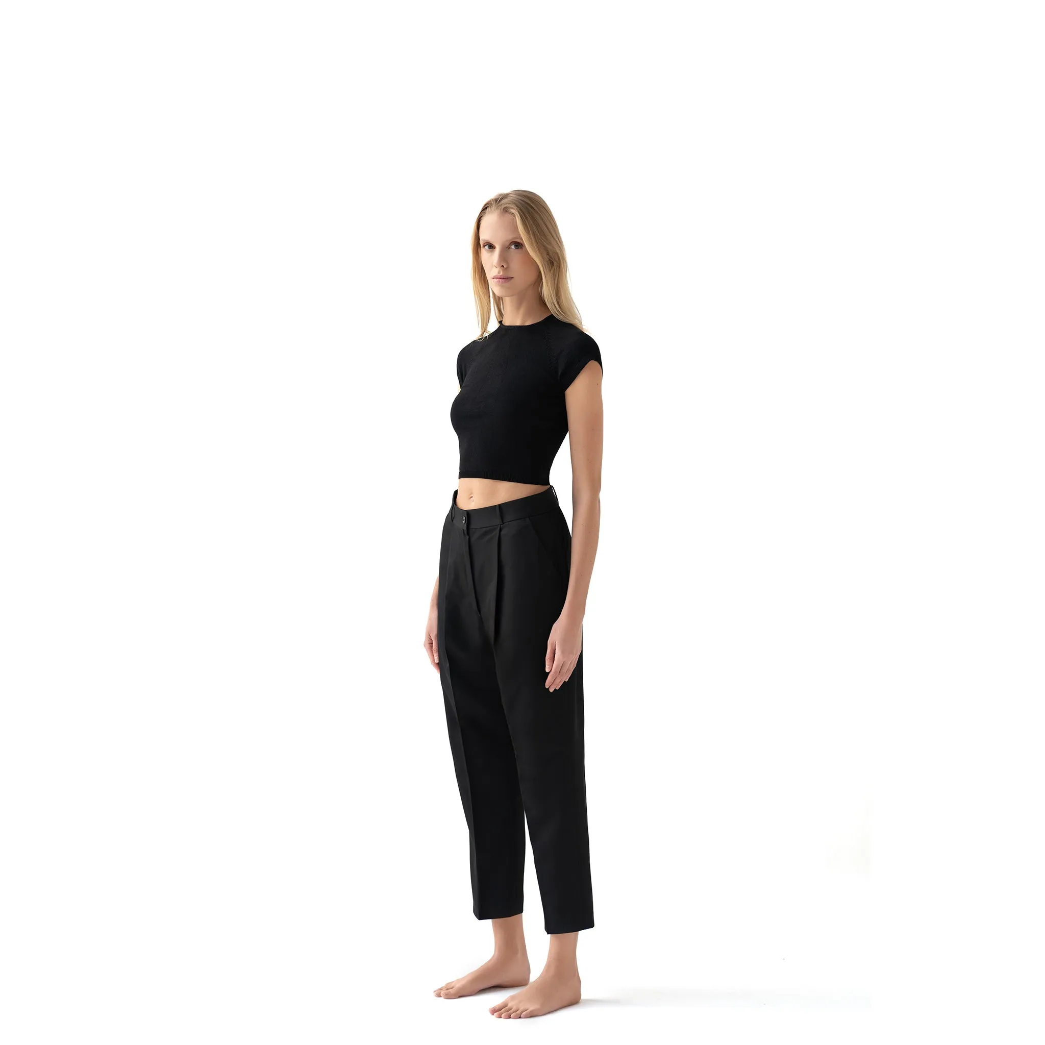 HERA TAPERED RELAXED-FIT PANTS