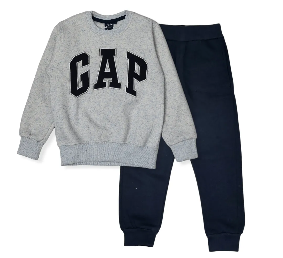 Kids Sweatshirt & Jogger Tracksuit "SET" - Dark Blue