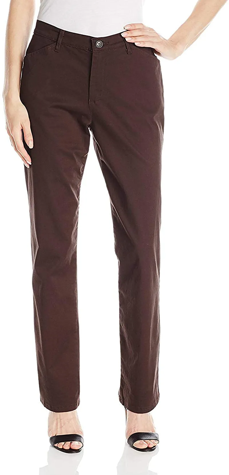 LEE Women’s Petite Relaxed Fit All Day Straight Leg Pant