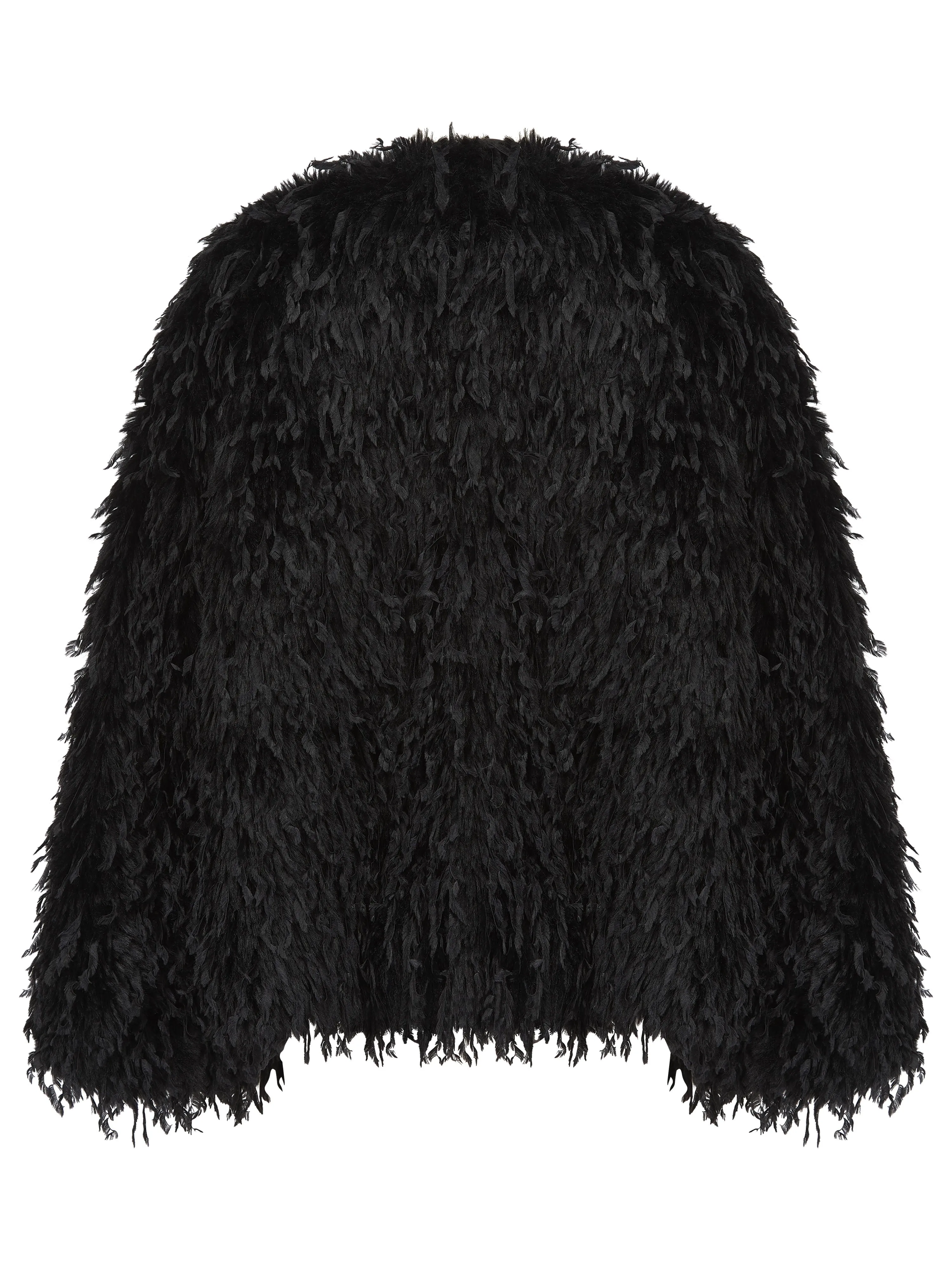 MARMOT FUR JACKET-BLACK