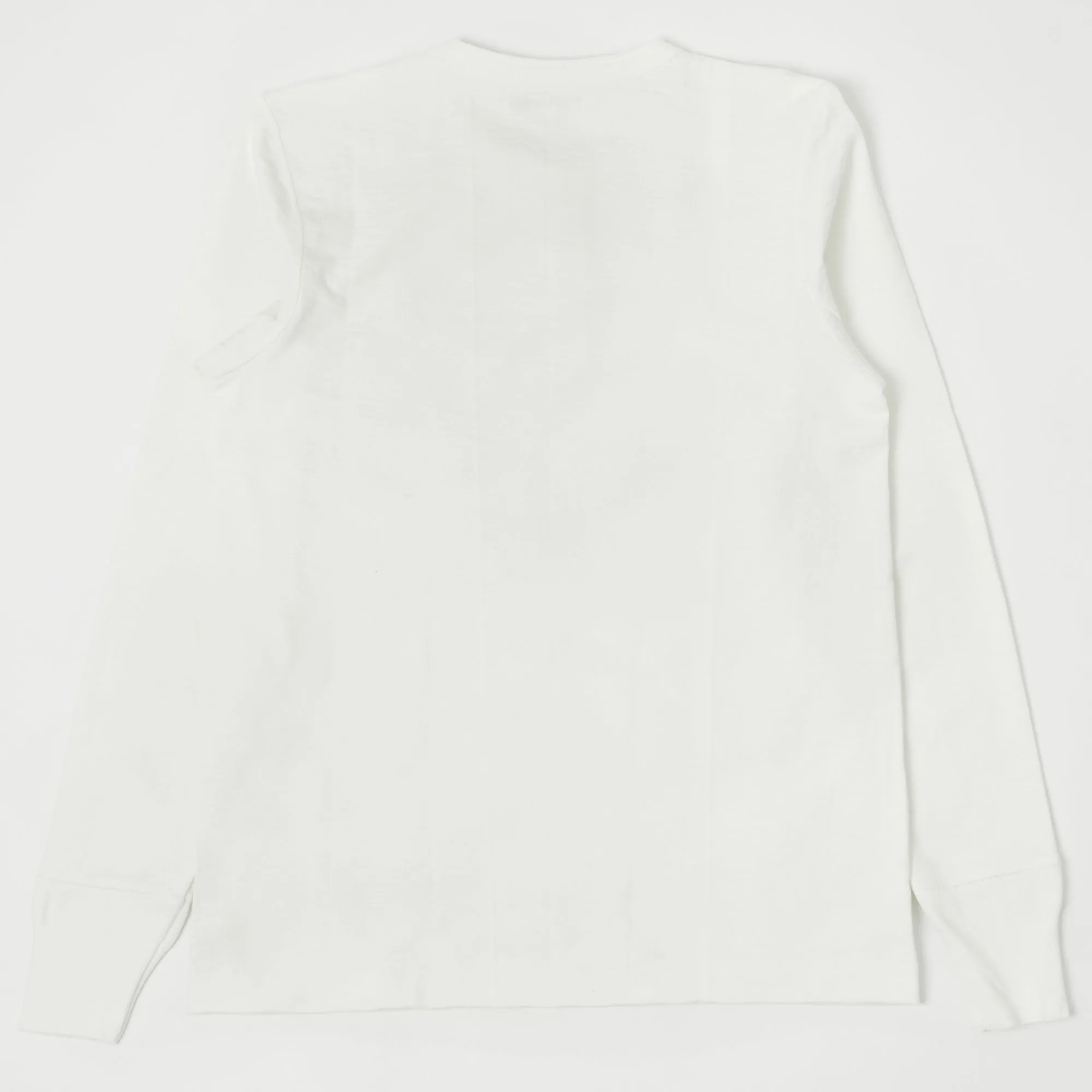 Merz b. Schwanen 2S04 Long Sleeve Henley - White