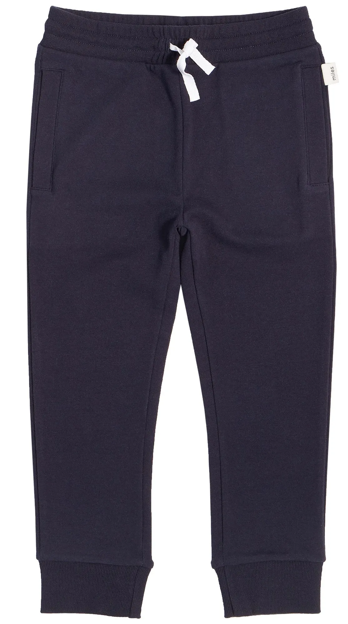 Miles Baby Navy Blue Unisex Jogger Pants