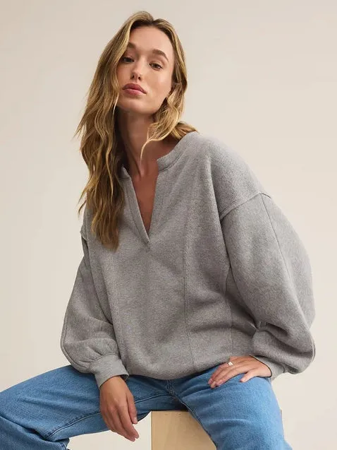 Out of Towner Sweatshirt Heather Grey by Z Supply