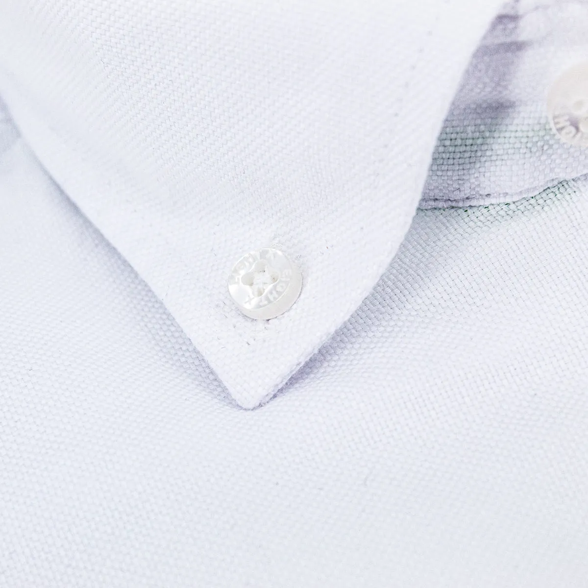 Oxford FROG Button Down Shirt - White