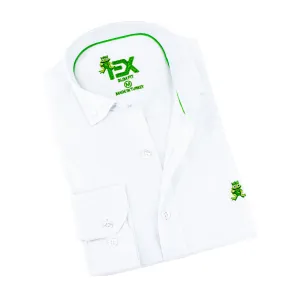 Oxford FROG Button Down Shirt - White