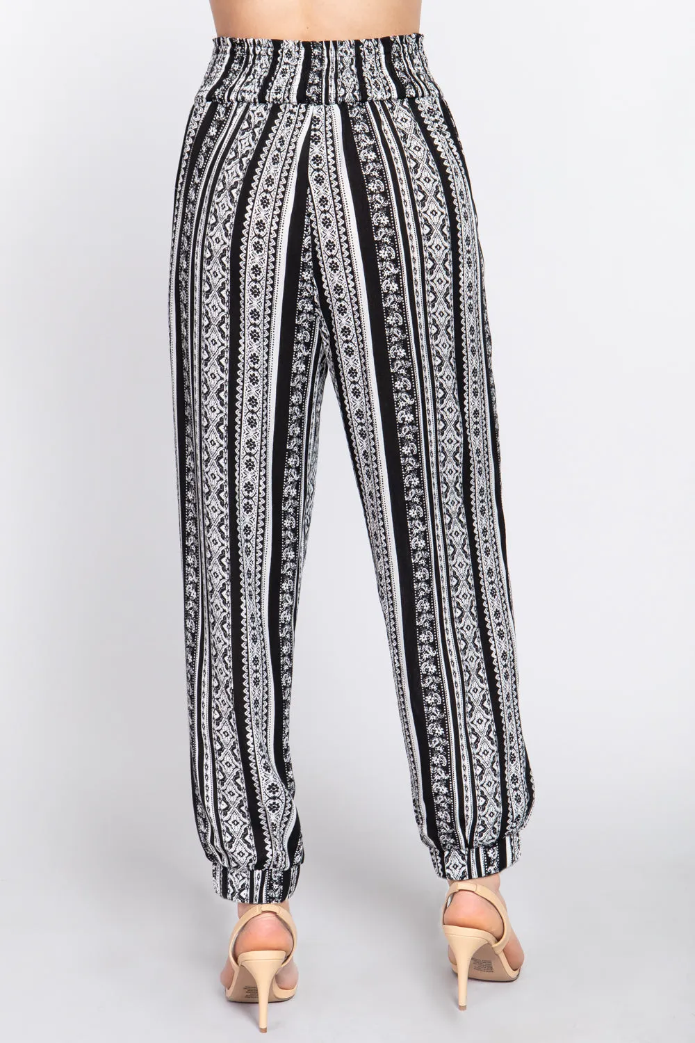 Printed Jogger Pants