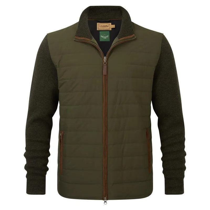 Schoffel Hybrid Mens Lambswool Jacket - Loden