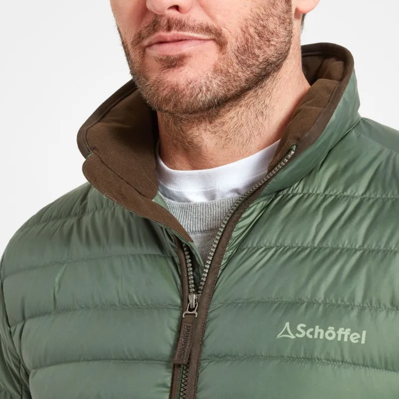 Schoffel Mens Hallaton Down Jacket - Pine Green