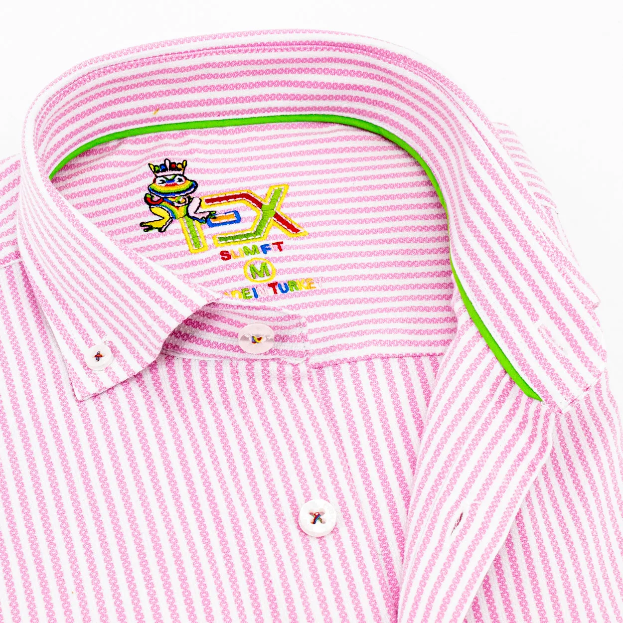 The Softest Stripe - Colores Edition FROG Shirt - Pink