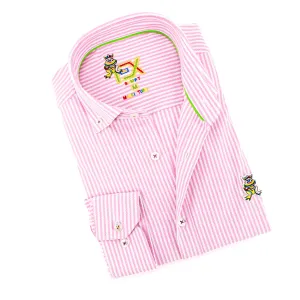 The Softest Stripe - Colores Edition FROG Shirt - Pink