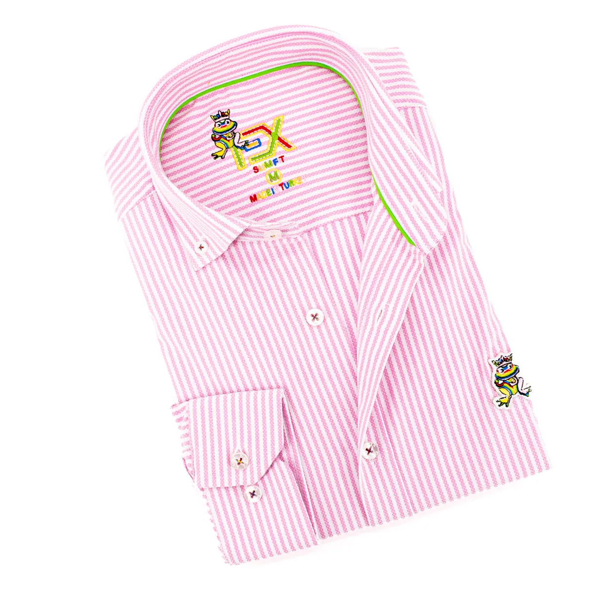 The Softest Stripe - Colores Edition FROG Shirt - Pink