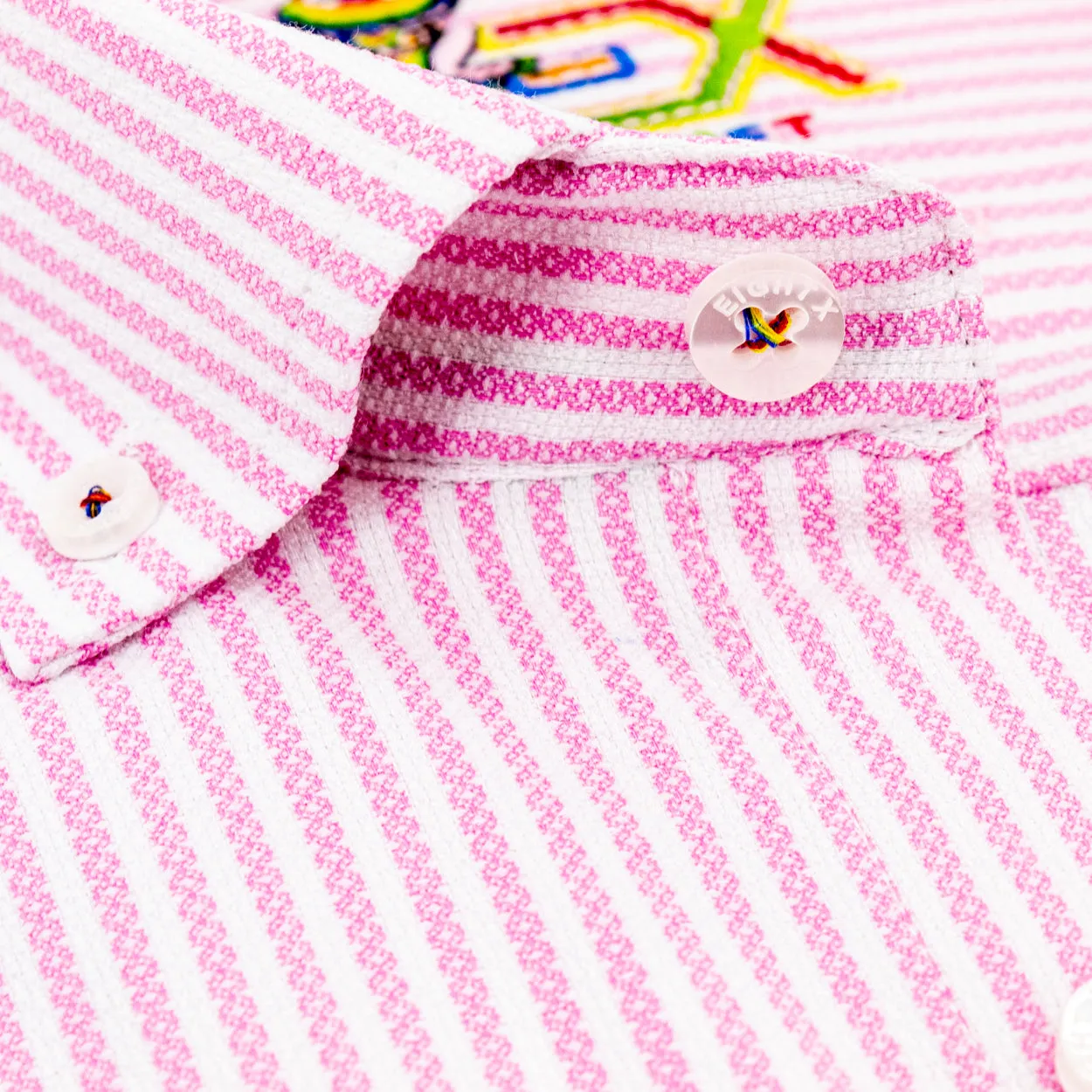 The Softest Stripe - Colores Edition FROG Shirt - Pink