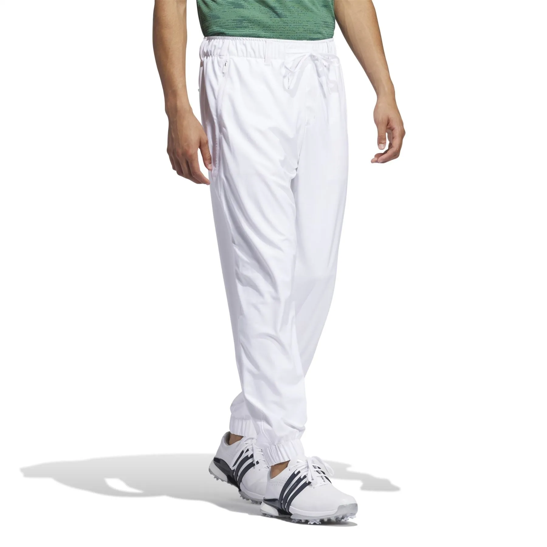 Twistknit Jogger Pants White - AW24