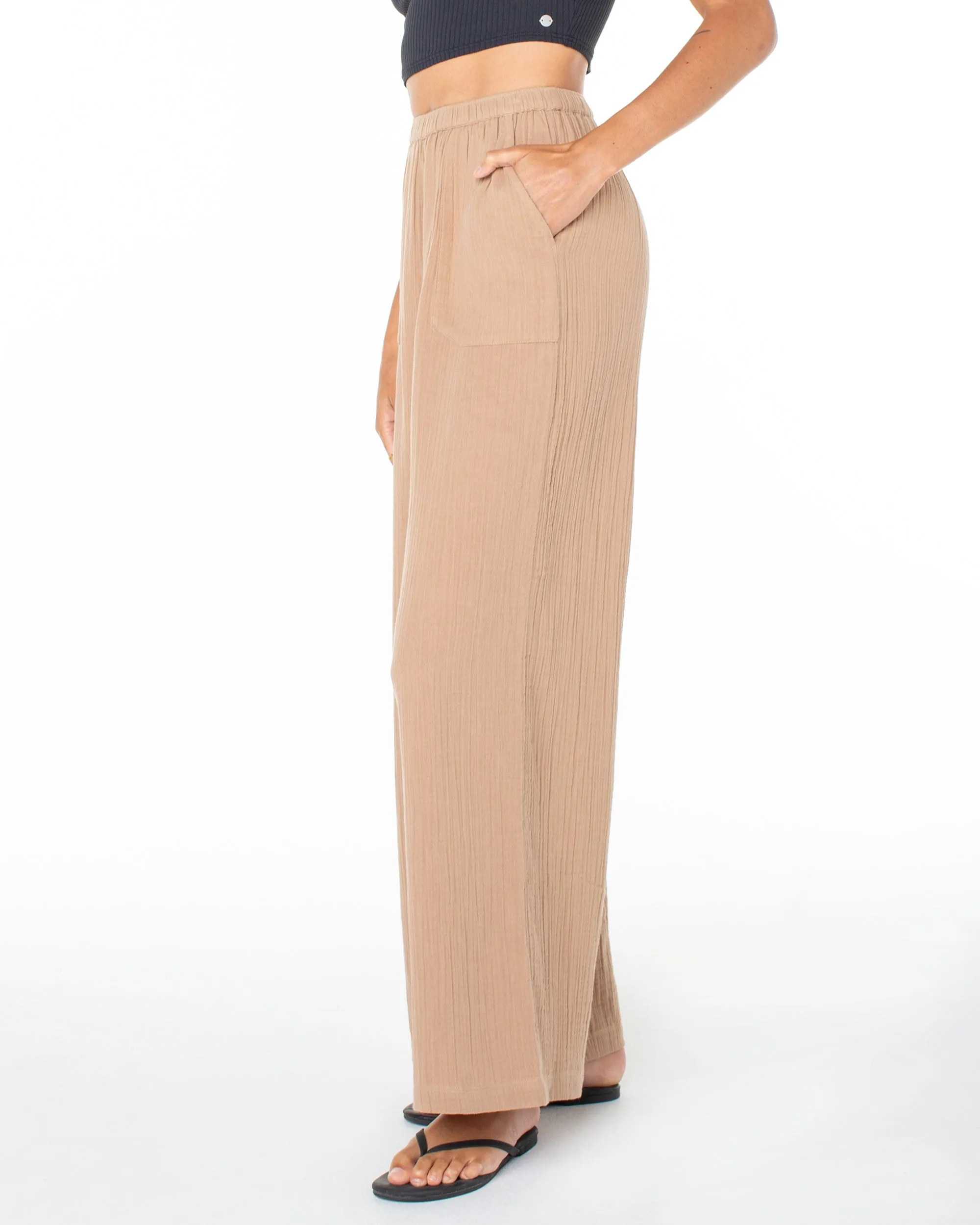 What A Vibe Wide Leg Pant - Amphora