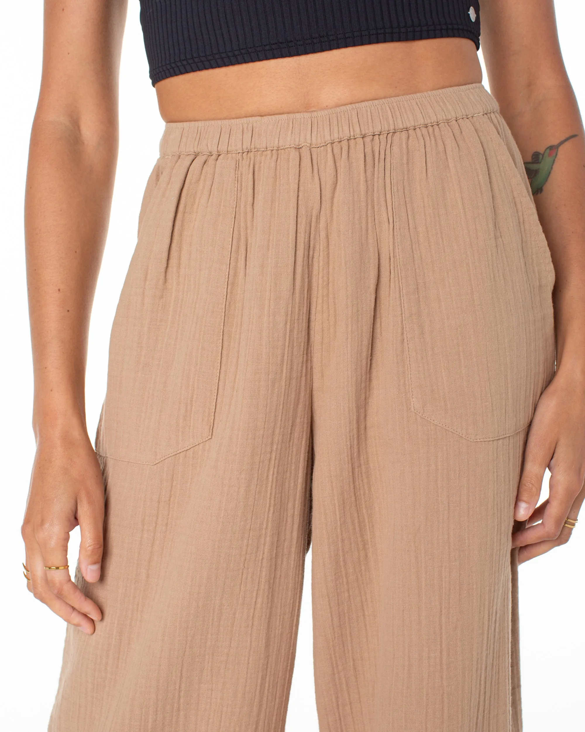 What A Vibe Wide Leg Pant - Amphora