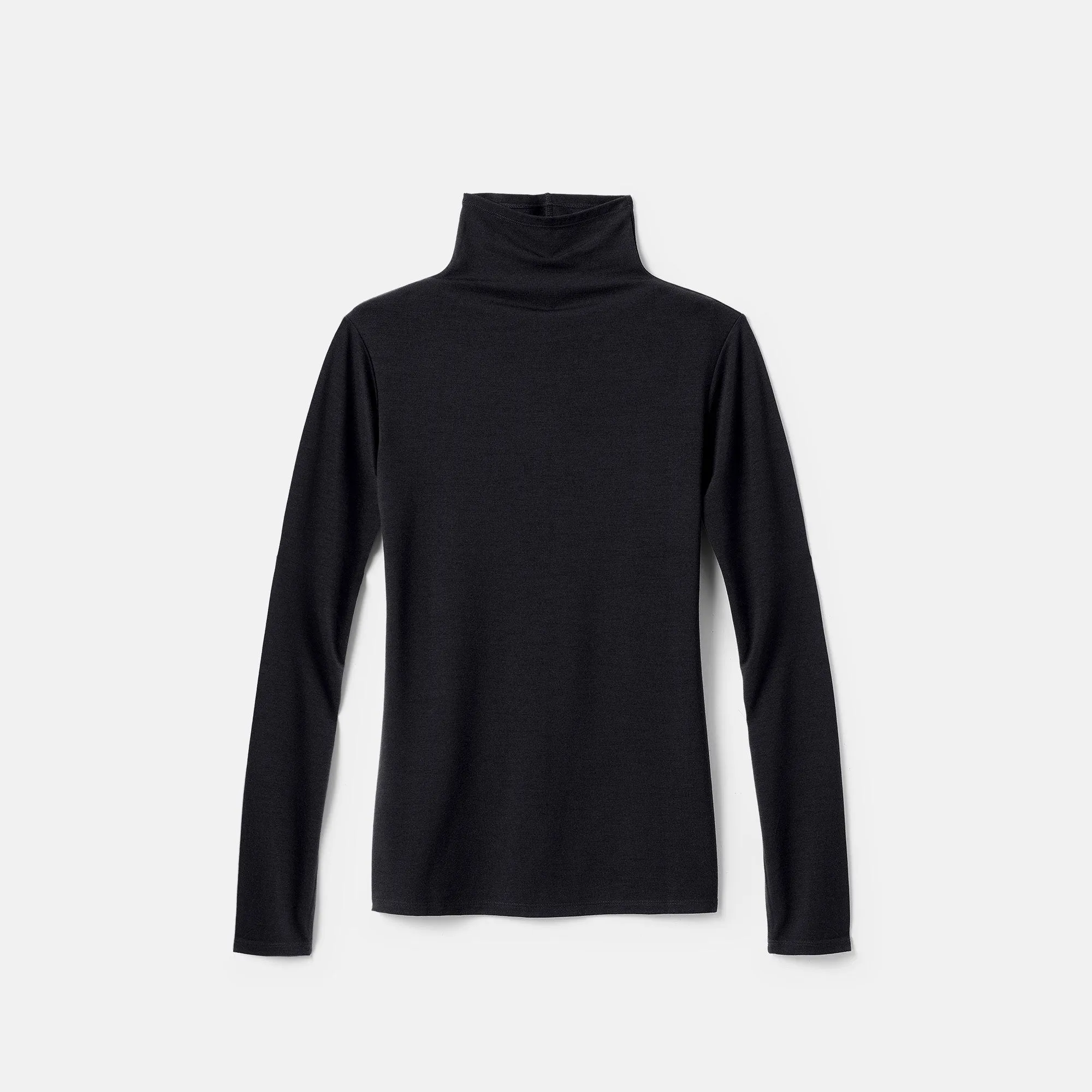 Women's Merino Mock Neck Top