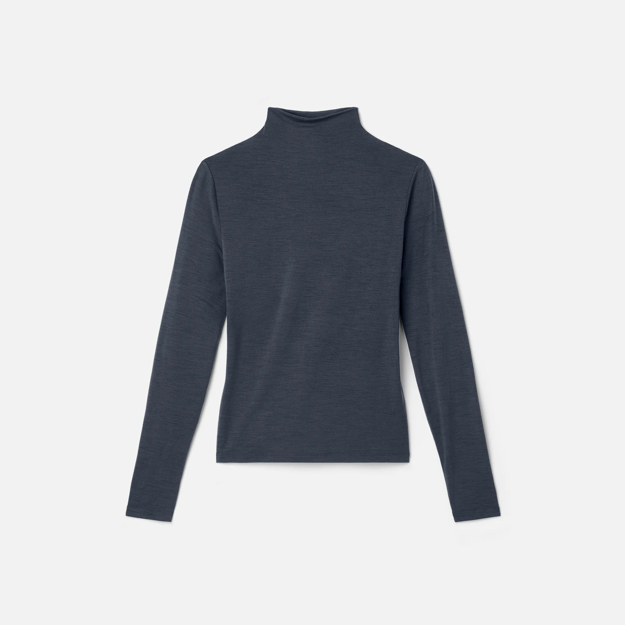 Women's Merino Mock Neck Top