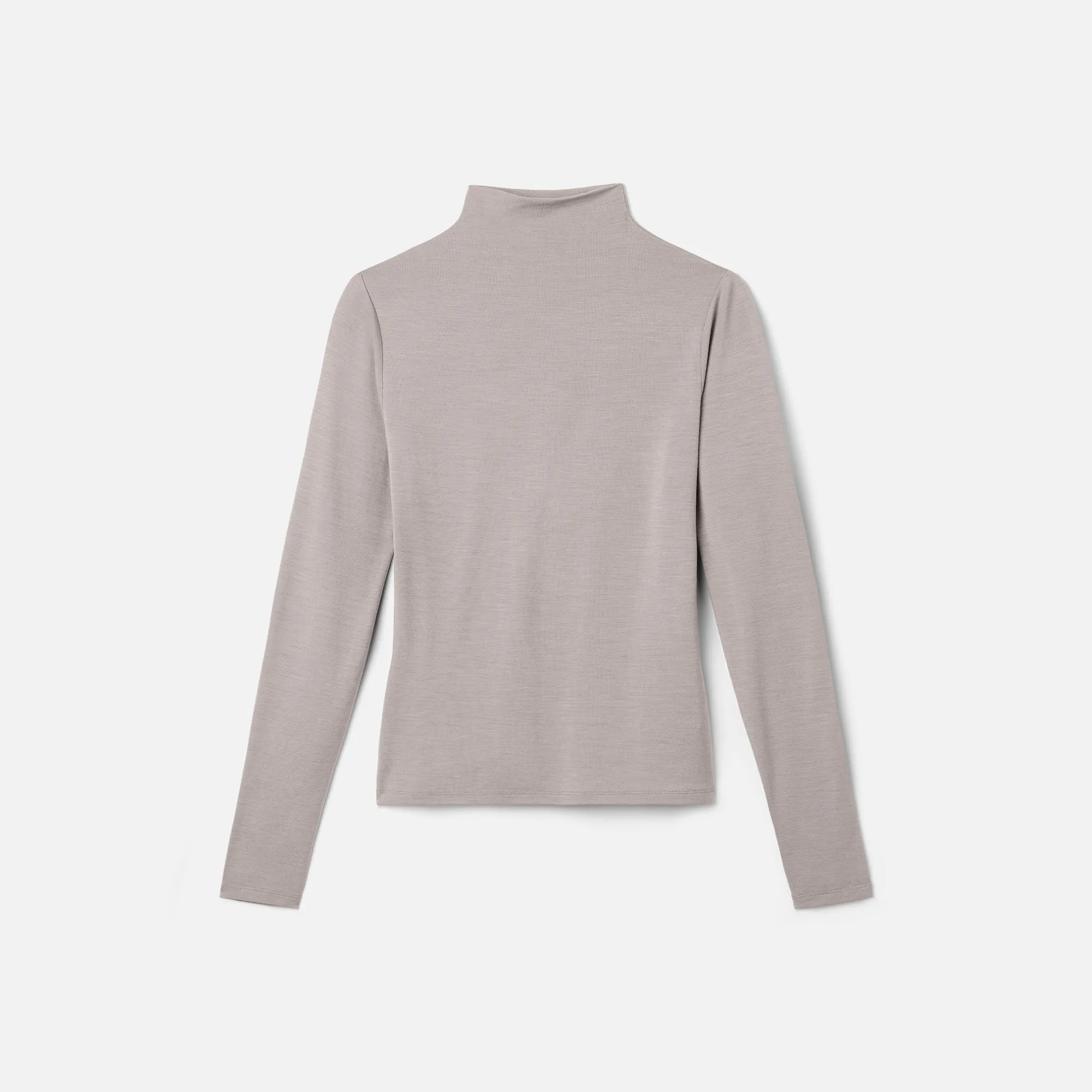 Women's Merino Mock Neck Top