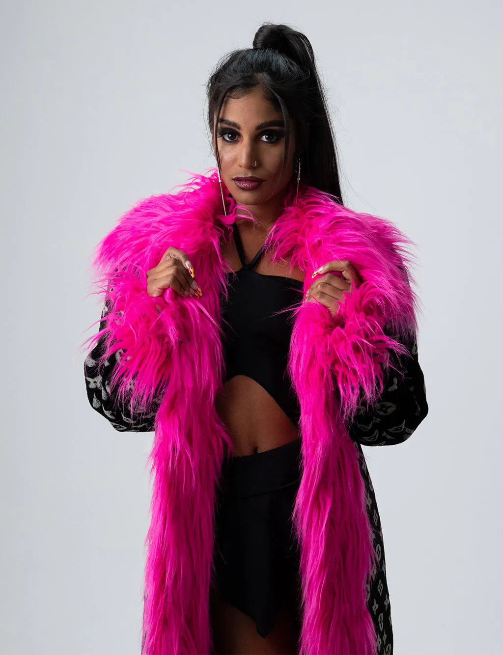 XTRA BOUGEE FAUX FUR JACKET • READY TO SHIP •